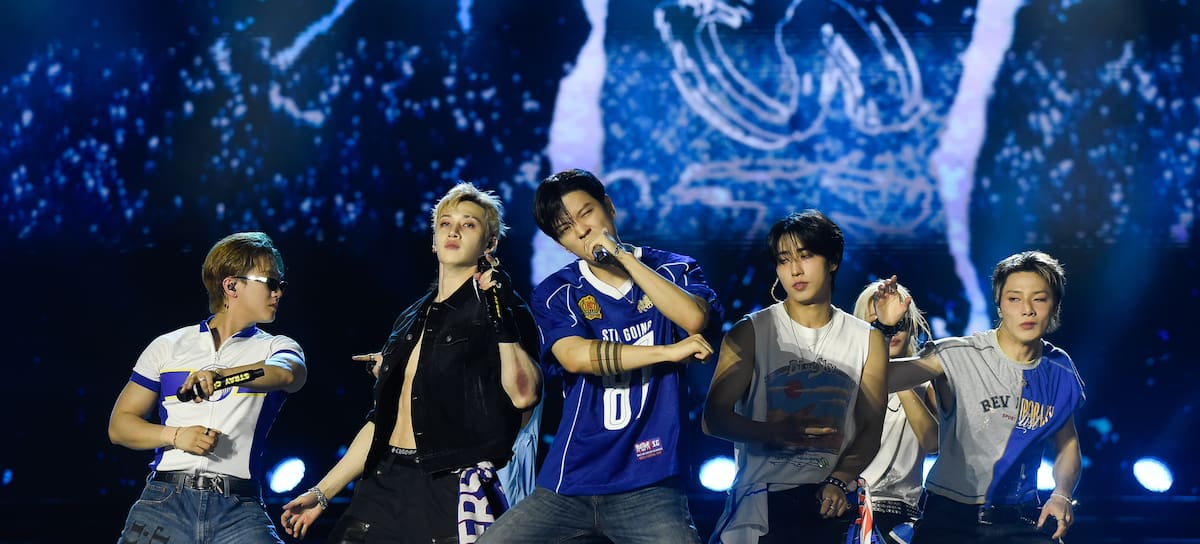 RIO DE JANEIRO, BRAZIL â" SEPTEMBER 11: Members of South Korean group Stray Kids perform onstage during Rock in Rio, where the group became the first K-pop act to headline the festivalâs World Stage, in Rio de Janeiro, Brazil, on September 11, 2026. (Photo by Fabio Teixeira/Anadolu via Getty Images)