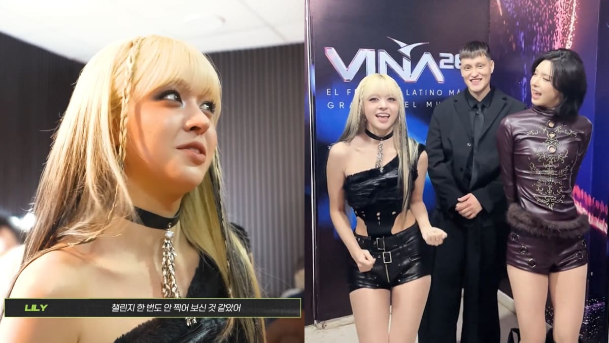 "Parecía que nunca antes había hecho un challenge": Así reaccionó Lily de NMIXX al video con Kidd Voodoo