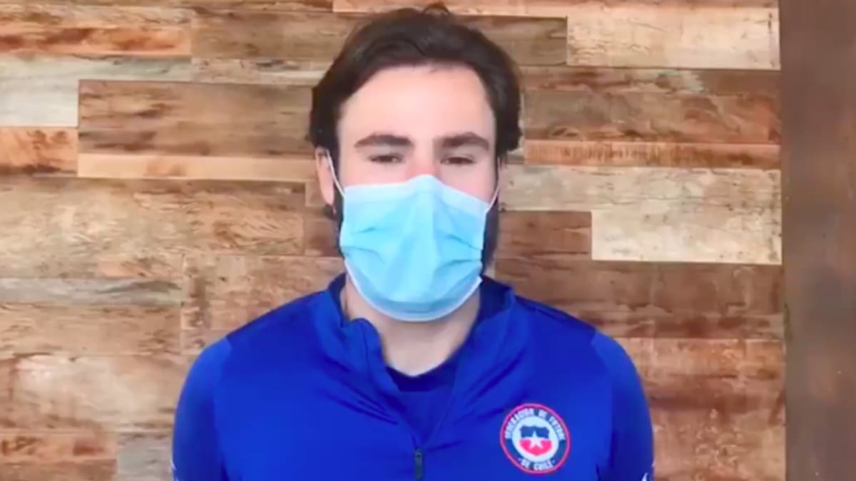 ¡Como usted mande, my love! Ben Brereton llamó a todos los jóvenes para que se vacunen