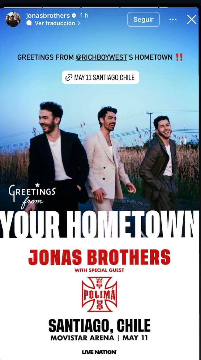 CL - Jonas Brothers Polimá