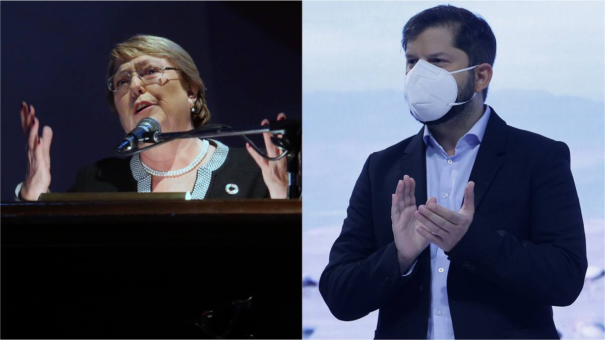 Michelle Bachelet expresó públicamente su apoyo a Gabriel Boric en la segunda vuelta