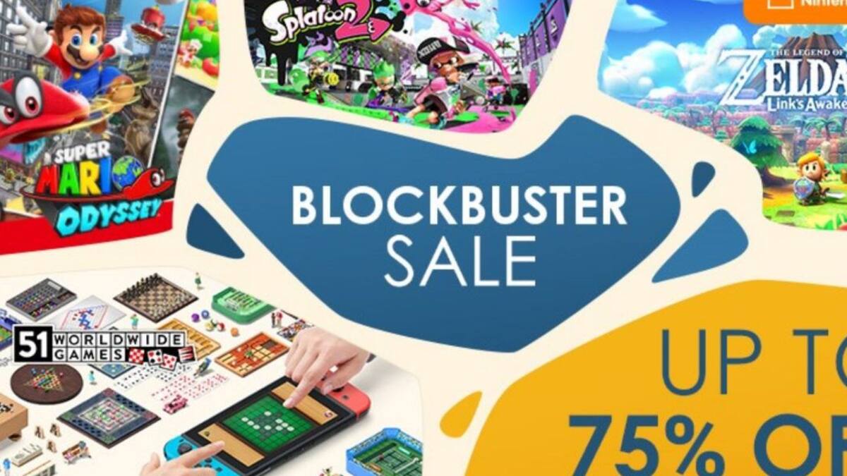 Nintendo libera más de 300 juegos para la Switch con hasta 75% de descuento