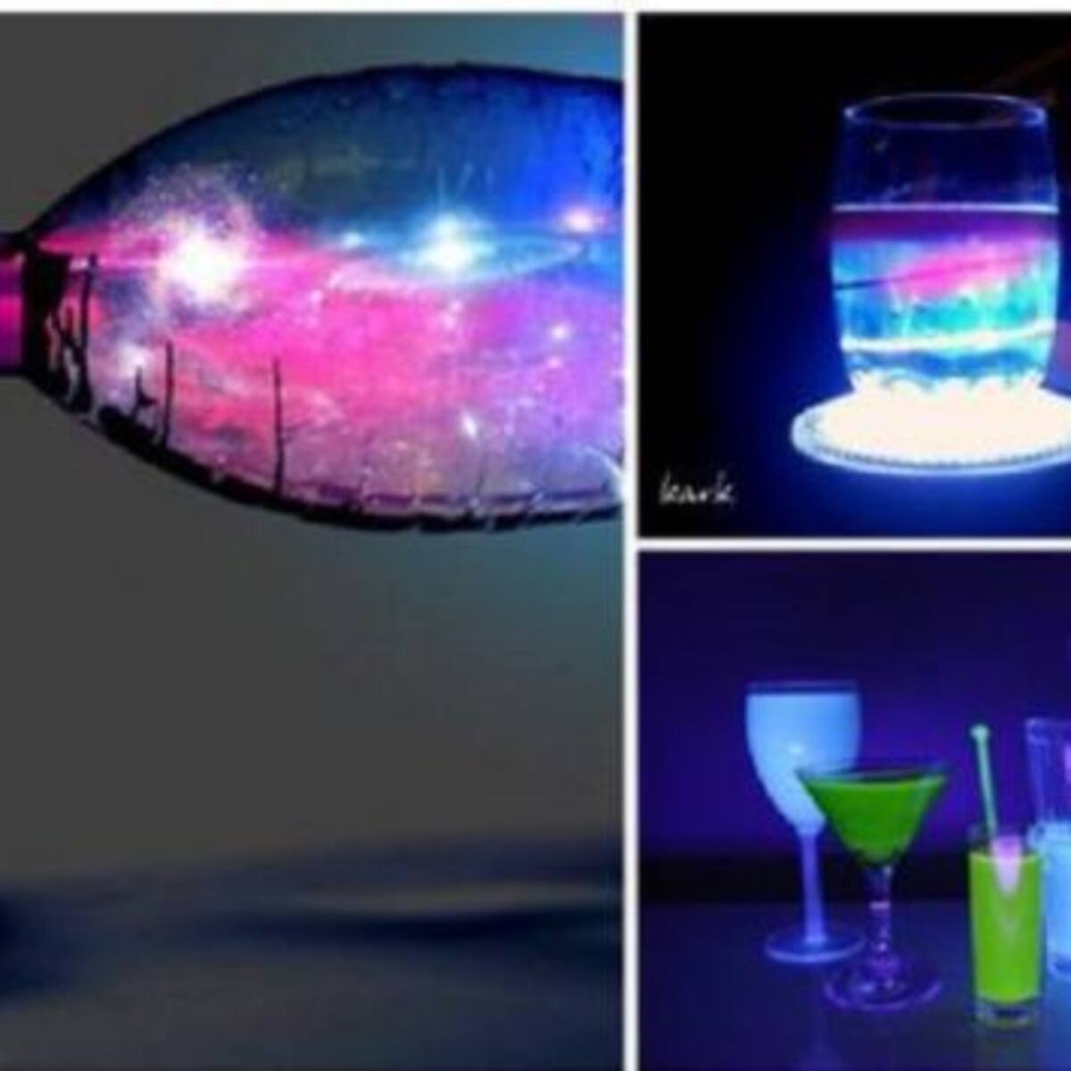 Aprende a preparar el Coctel Aurora, el copete que brilla en la oscuridad