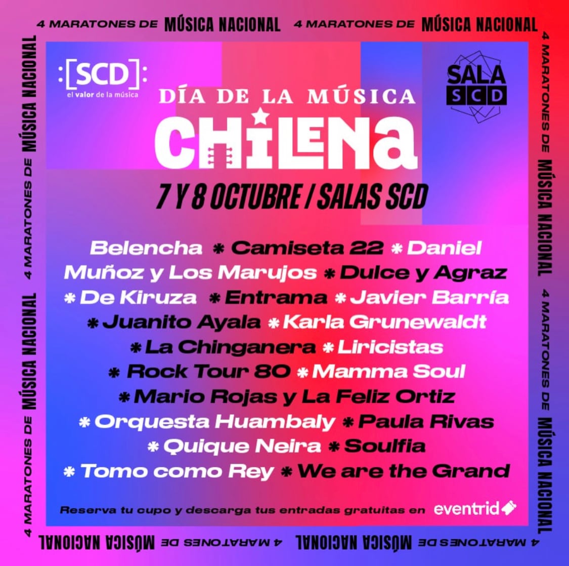 Afiche oficial de SCD