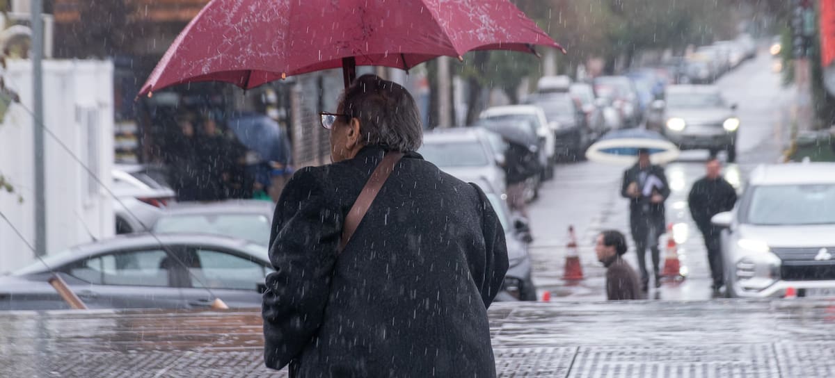 CL - Lluvia en la region metropolitana