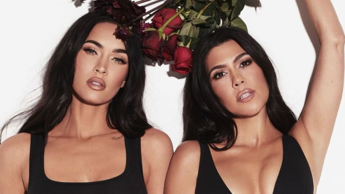 ¡OMG! Kourtney Kardashian y Megan Fox protagonizan una nueva campaña de ropa interior