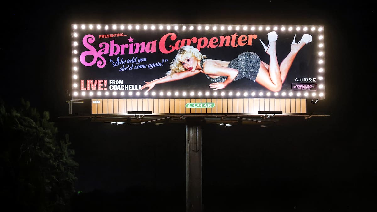 ¡Cine y pop! Sabrina Carpenter reafirma su reinado en Coachella 2026