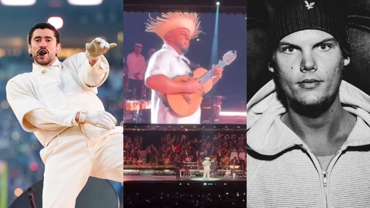 Bad Bunny rinde homenaje a Avicii en su paso por Estocolmo