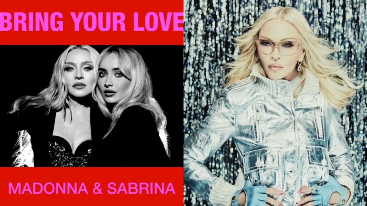 ¡La espera terminó! Madonna y Sabrina Carpenter conquistan el pop con "Bring your love"