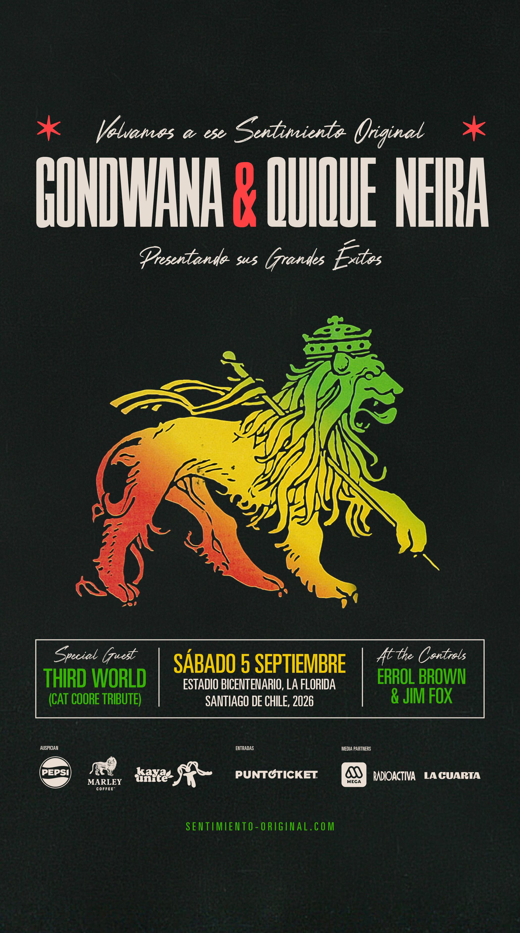CL - Anuncio Concierto Gondwana y Quique Neira