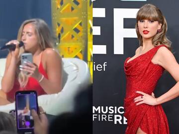 Es uno de los éxitos más populares de Taylor Swift y Tate McRae lo acaba de reversionar en un concierto