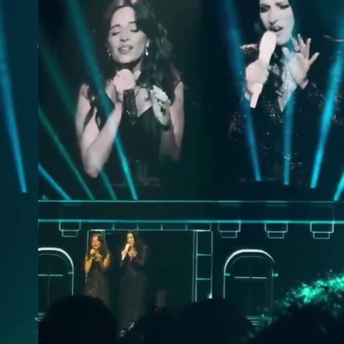 "¡Víveme sin miedo ahora!": Camila Cabello sorprende en concierto de mítica cantante italiana