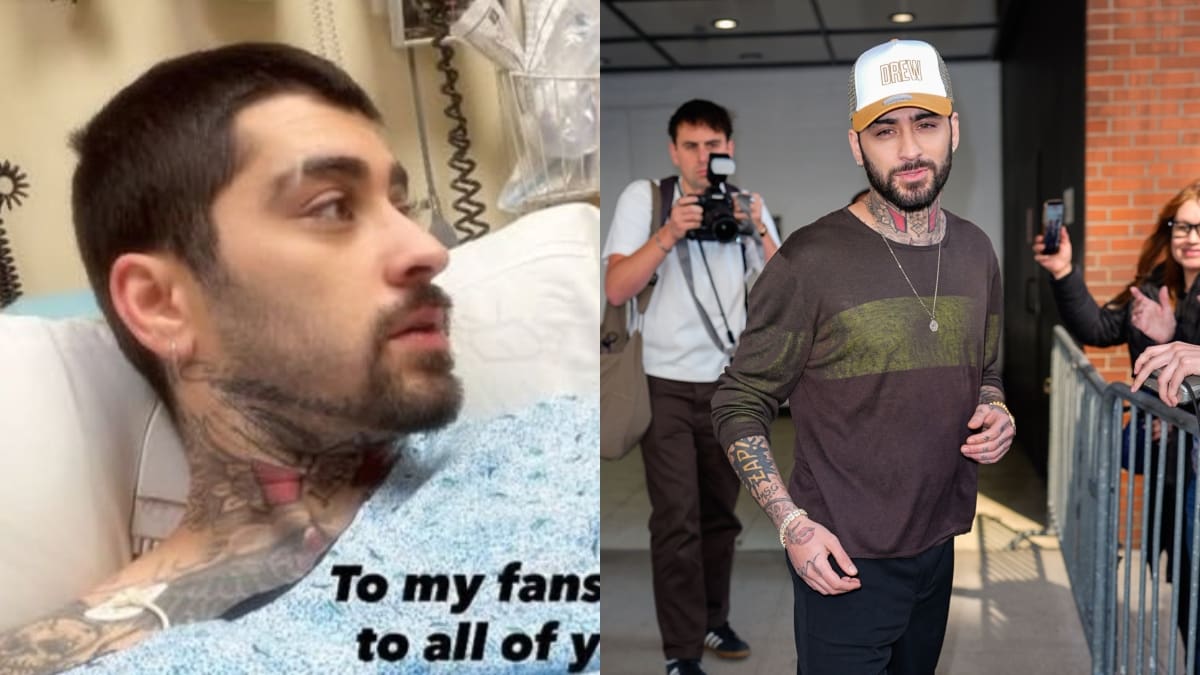 ZAYN llama la atención de su fanaticada con un emotivo mensaje desde el hospital