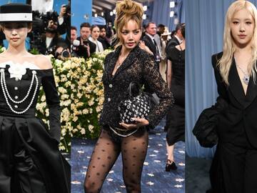 Jennie, Lisa y Rosé de BLACKPINK deslumbran en la Met Gala 2025