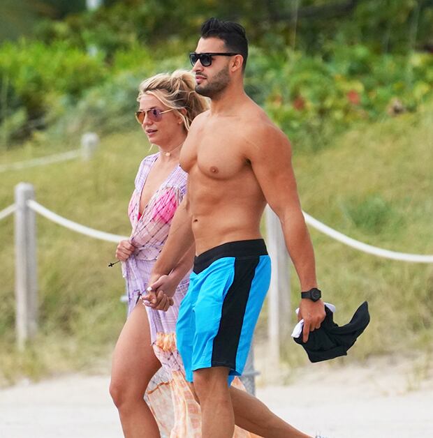 Britney Spears y Sam Asghari