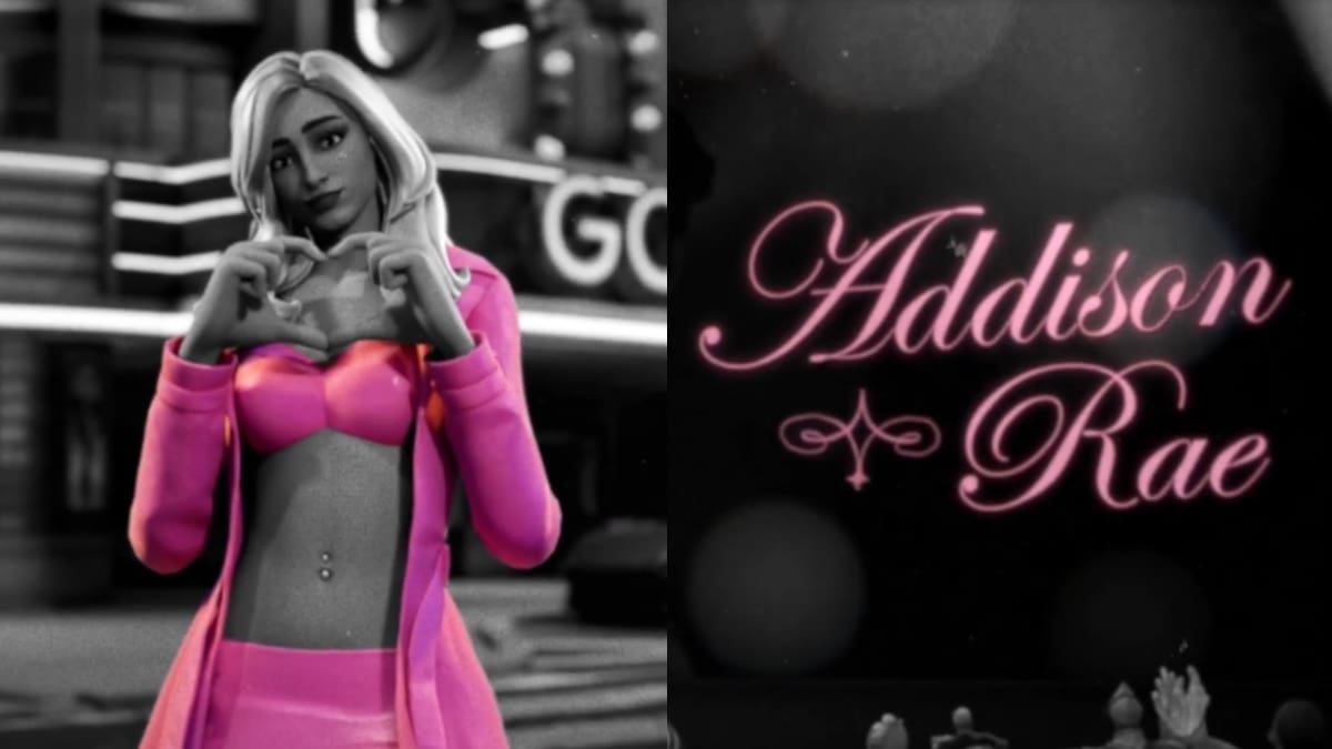 Addison Rae conquista Fortnite: estas son las skins, canciones y accesorios que llegarán al juego