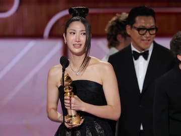 Así fue el emotivo discurso de EJAE tras triunfar en los Globos de Oro 2026 con "Golden"