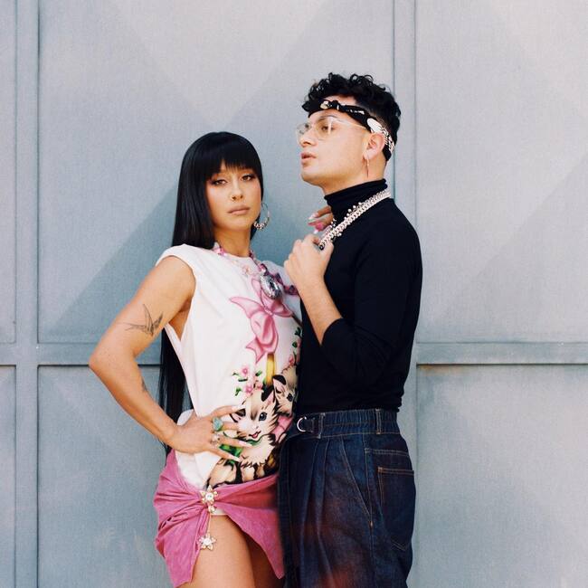 Denise Rosenthal y Adione (Instagram @deniserosenthal</a>/@adionemusic</a>)