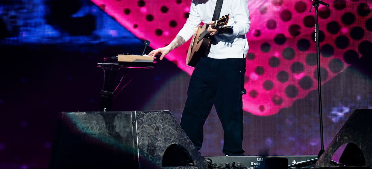 Ed Sheeran performs at iHeartRadio's Z100 Jingle Ball at Madison Square Garden on December 12, 2025 in New York, New York. (Photo by Maria Juliana-Rojas/Rolling Stone via Getty Images)