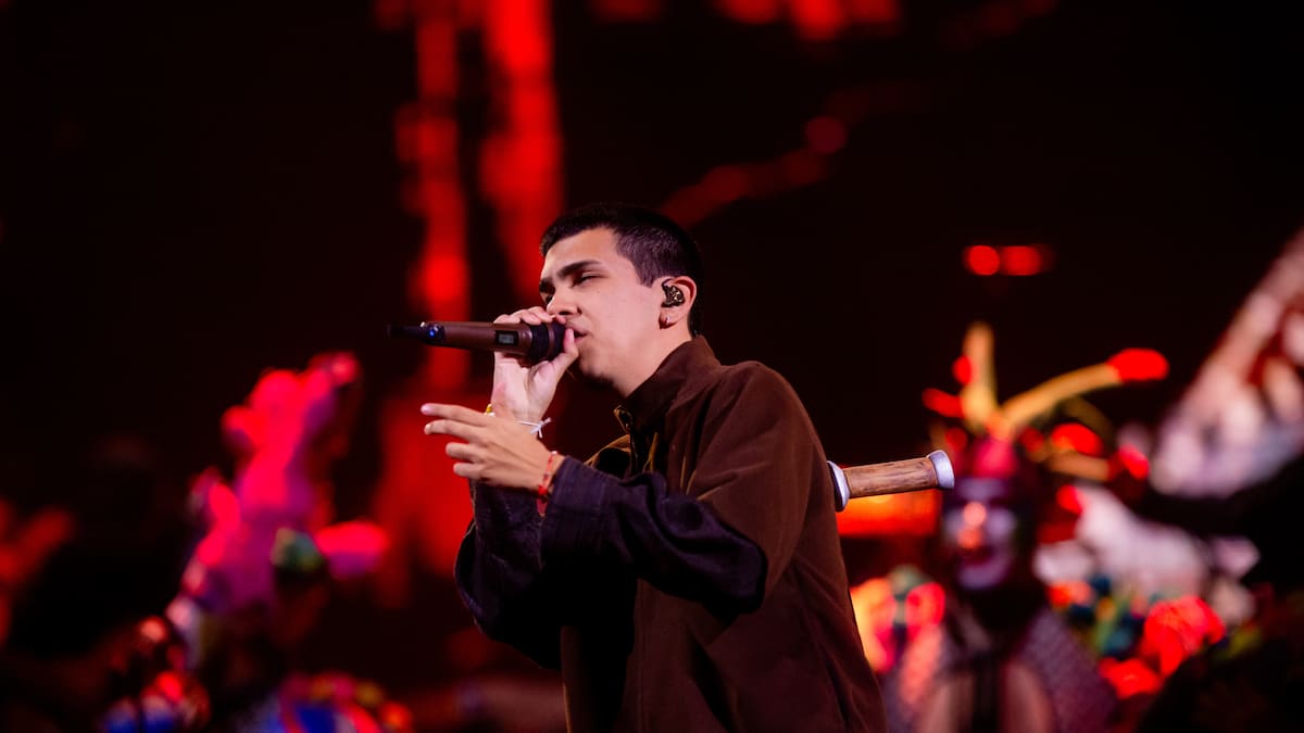 Así inició el show de Milo J en el Festival de Viña 2026