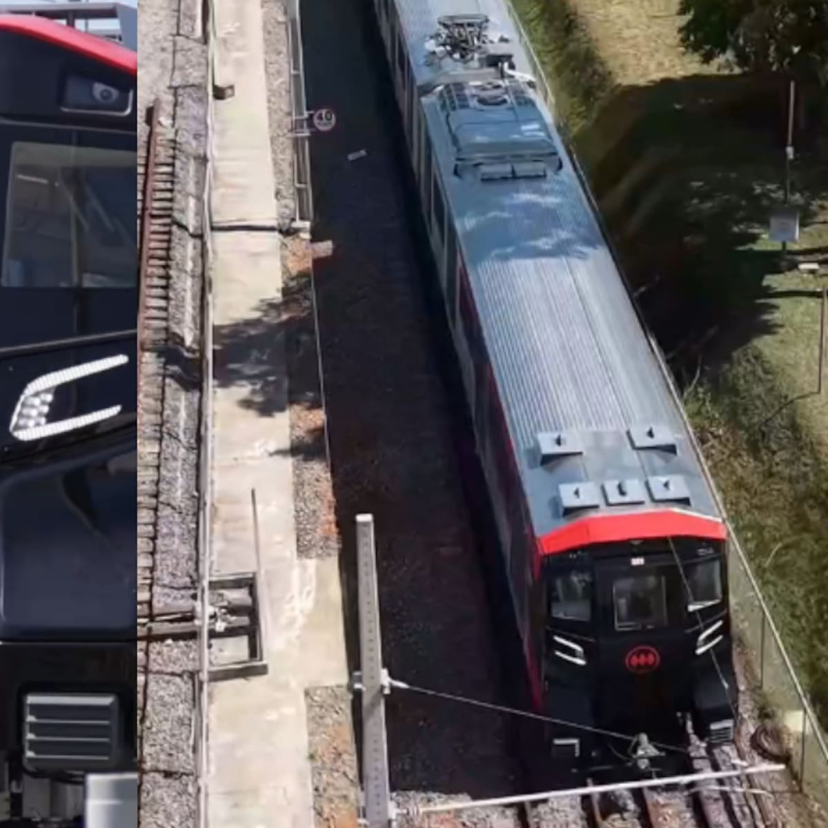 Comienzan las primeras pruebas de la futura Línea 7 de Metro de Santiago: así lucirán sus nuevos trenes