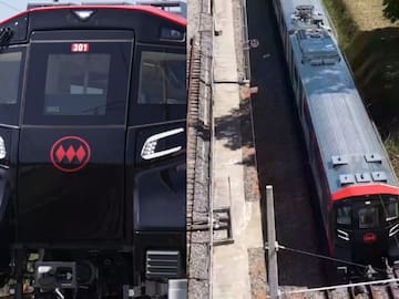 Comienzan las primeras pruebas de la futura Línea 7 de Metro de Santiago: así lucirán sus nuevos trenes