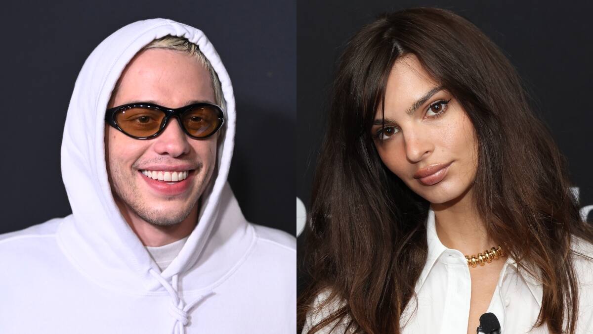 Emily Ratajkowski y Pete Davidson hacen su primera aparición como pareja en público