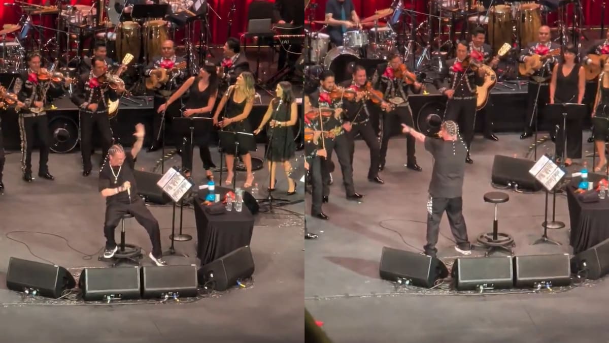 En el histórico Palacio de Bellas Artes: ícono del rock sorprende con homenaje a Juan Gabriel