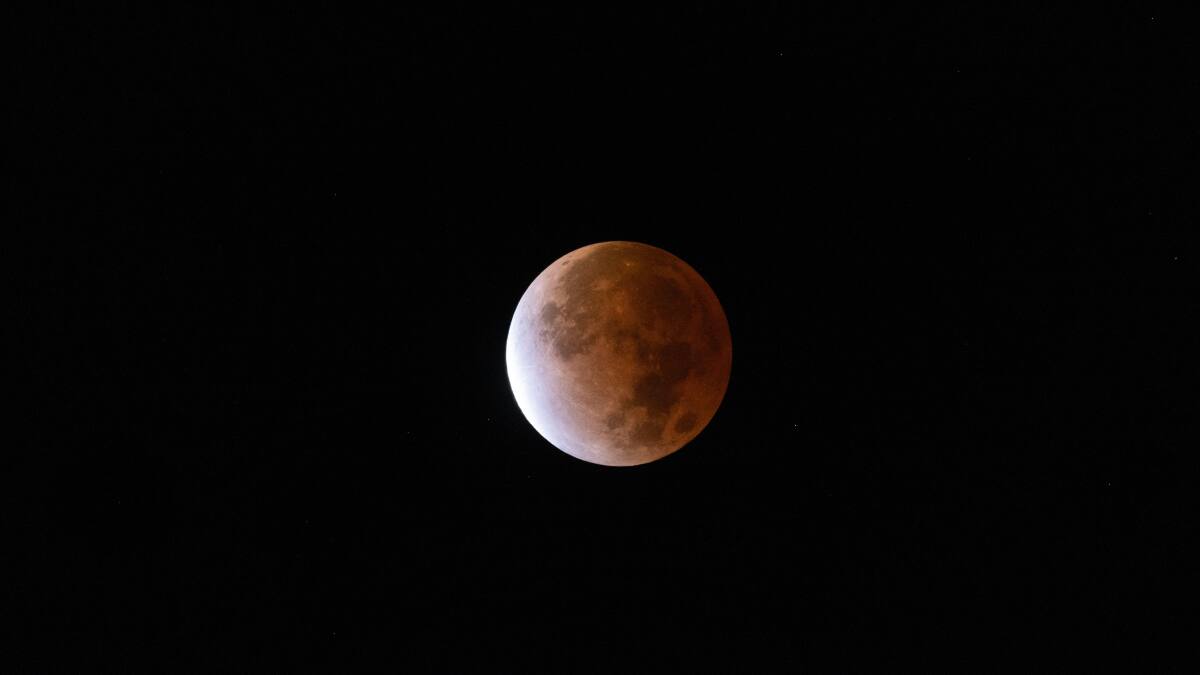Se verá desde Chile: Eclipse Lunar y la Luna de Sangre coincidirán este fin de semana