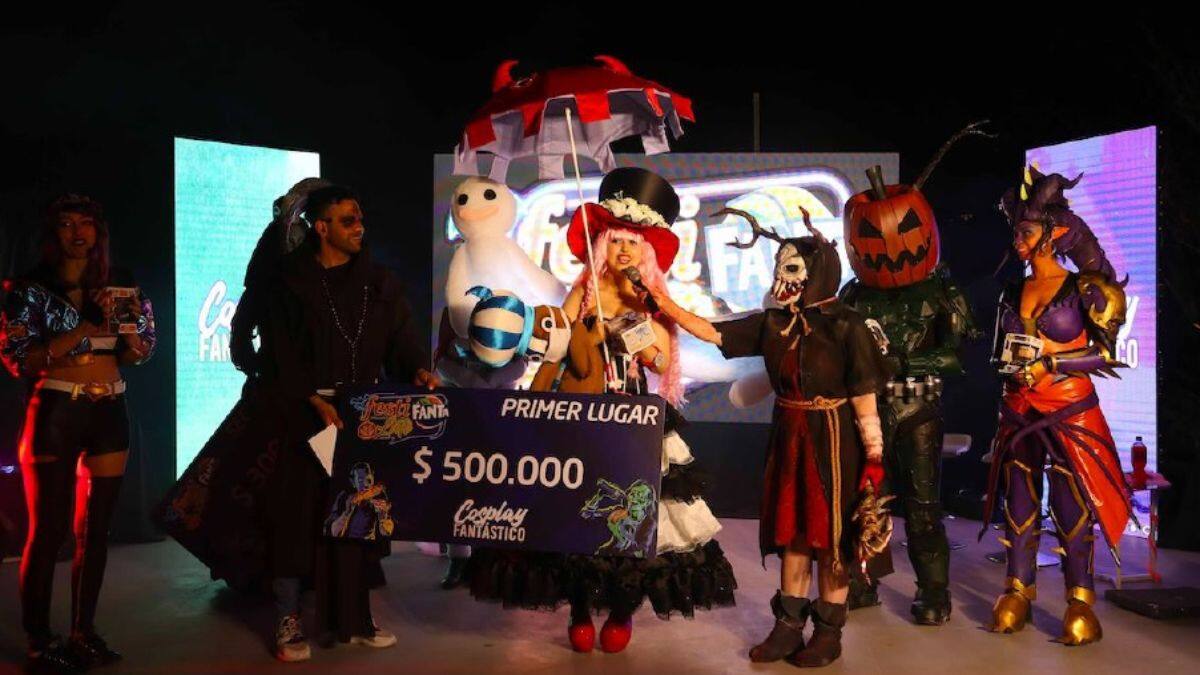 FestiLate Fanta coronó a Elisa Mahnke como la mejor cosplayer de Chile