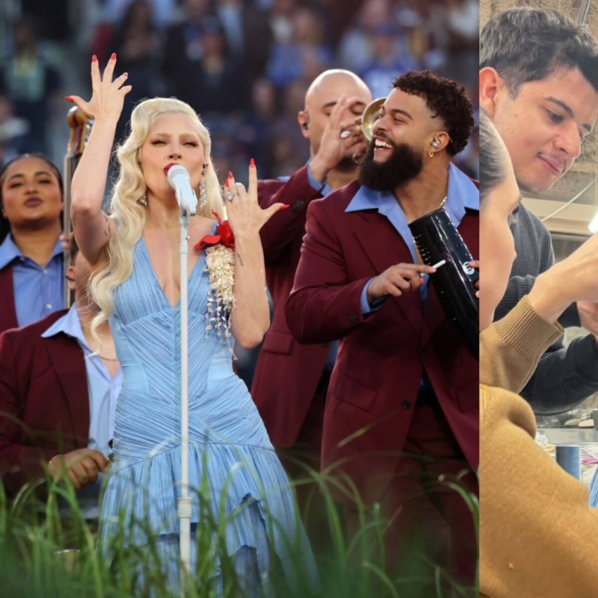 ¡Mi país, mi país! Diseñador chileno participó en la confección del vestuario de Lady Gaga en el Super Bowl 2026