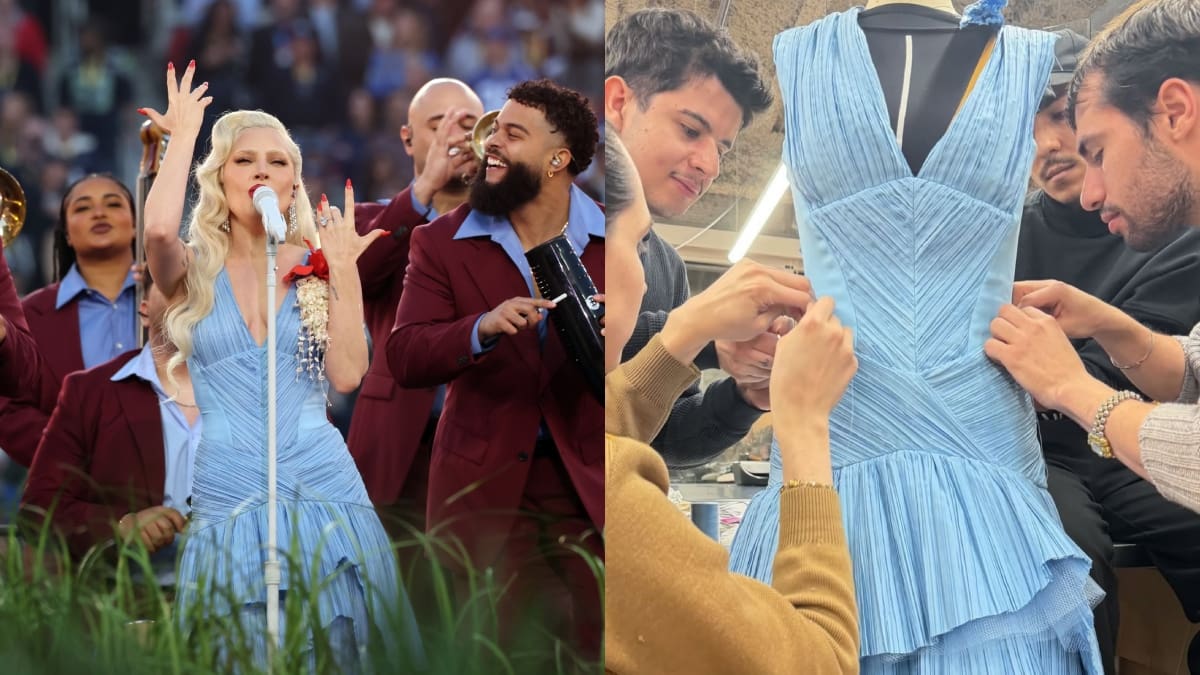 ¡Mi país, mi país! Diseñador chileno participó en la confección del vestuario de Lady Gaga en el Super Bowl 2026