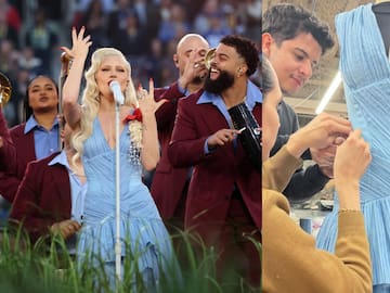 ¡Mi país, mi país! Diseñador chileno participó en la confección del vestuario de Lady Gaga en el Super Bowl 2026