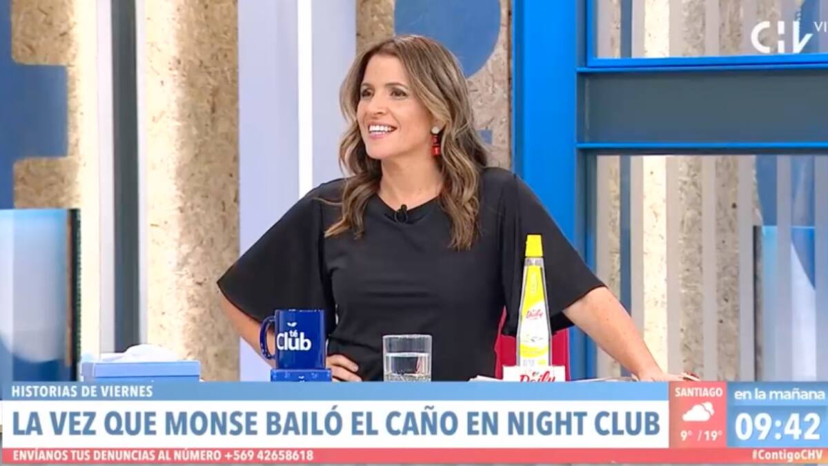 Monserrat Álvarez mostró imágenes de la vez que bailó en un Night Club