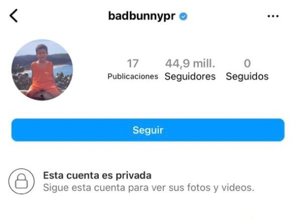 Captura Instagram @badbunnypr