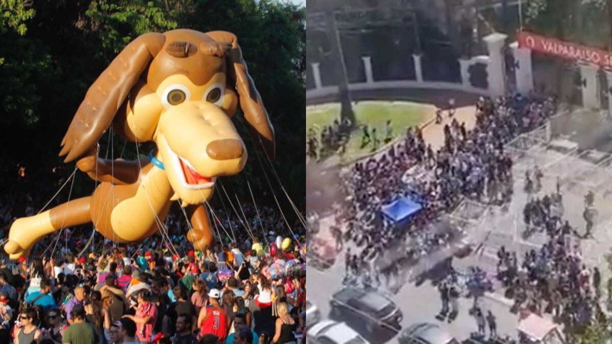 Paris Parade: Cientos de personas causaron avalancha humana en Viña del Mar