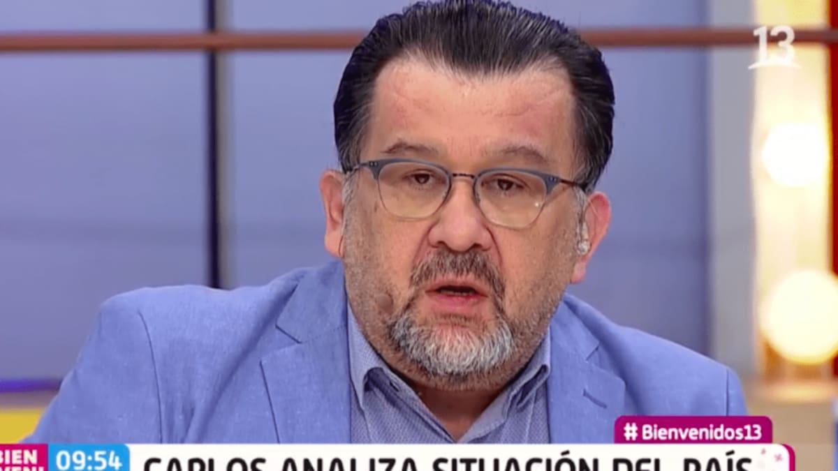 ¿Qué pasó? Carlos Zárate estaba opinando en matinal pero se paró y se fue