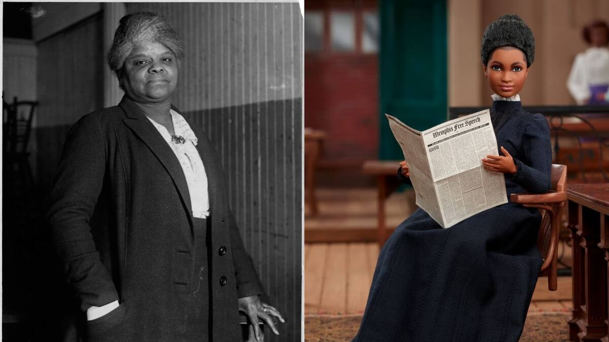 Nueva Barbie feminista inspirada en Ida B. Wells, periodista y activista afrodescendiente