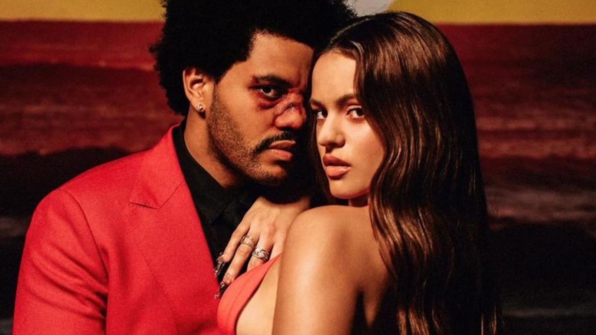 «Le toca a ella»… The Weeknd y Rosalía ya lanzaron el remix de «Blinding Lights»