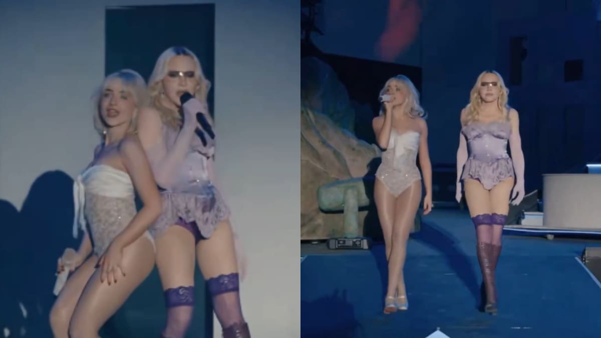 Después de 20 años, Madonna vuelve a Coachella y hace vibrar el desierto californiano con "Like a Prayer" junto a Sabrina Carpenter