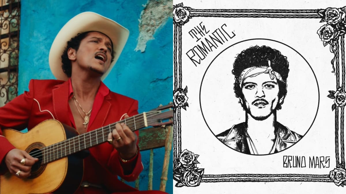 Bruno Mars regresa más romántico que nunca con "The Romantic", su primer álbum después de 10 años