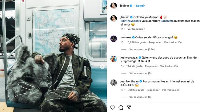 Captura del Instagram