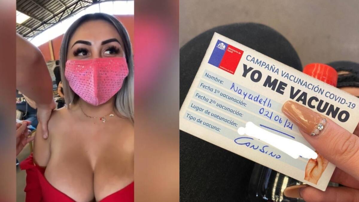 ¡¿Qué?! Naya Fácil recibió un mensaje del ministro Paris tras vacunarse contra el Covid