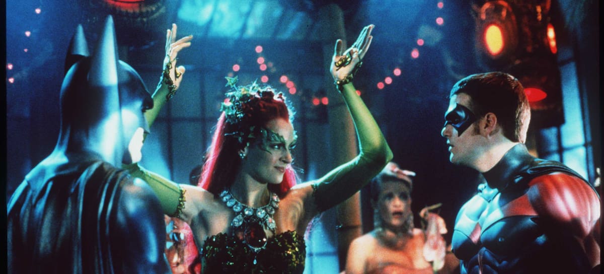 5/27- "Batman And Robin " Movie Stills Starring Uma Thurman As "Poison Ivy" (Photo By Getty Images)