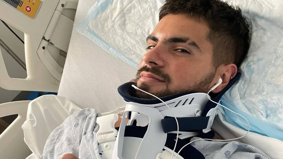 Fer Vásquez: Cantante de Rombai sufre grave accidente en Miami
