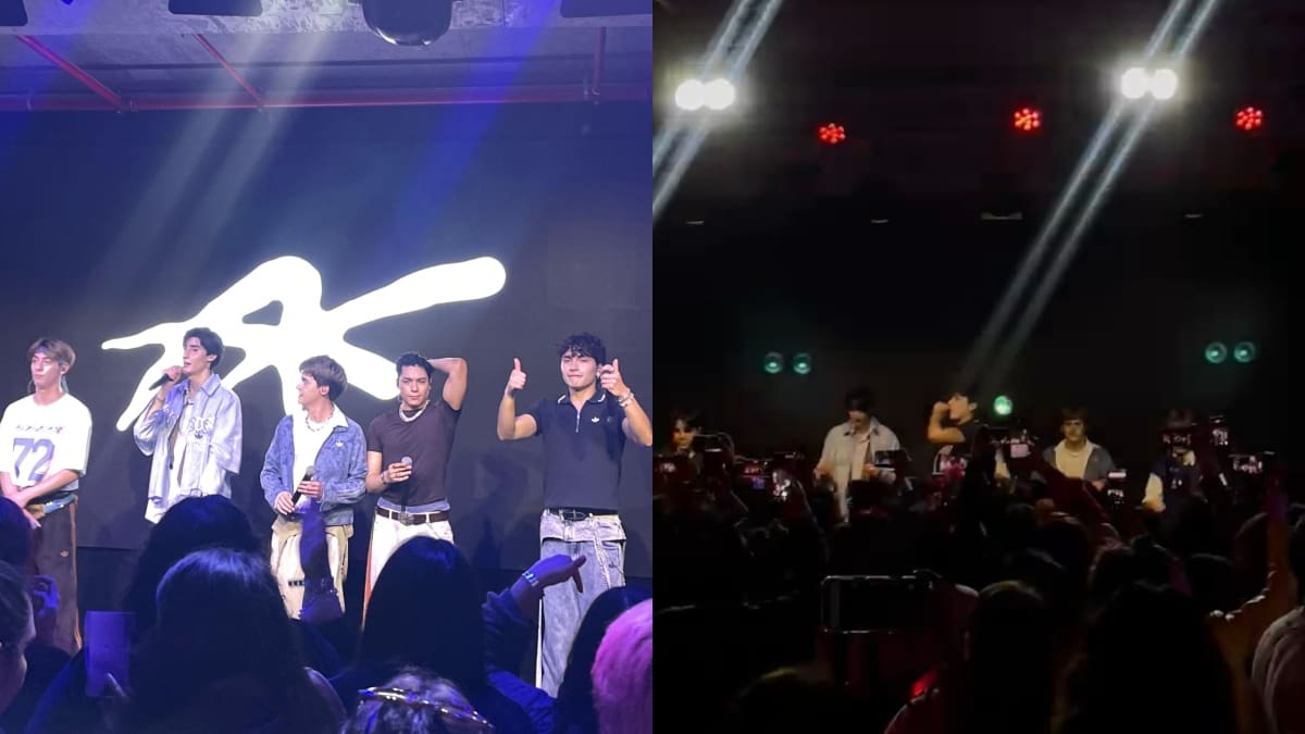 AQROSS sorprende cantando por primera vez en vivo "TURBULENCIA": así fue la presentación