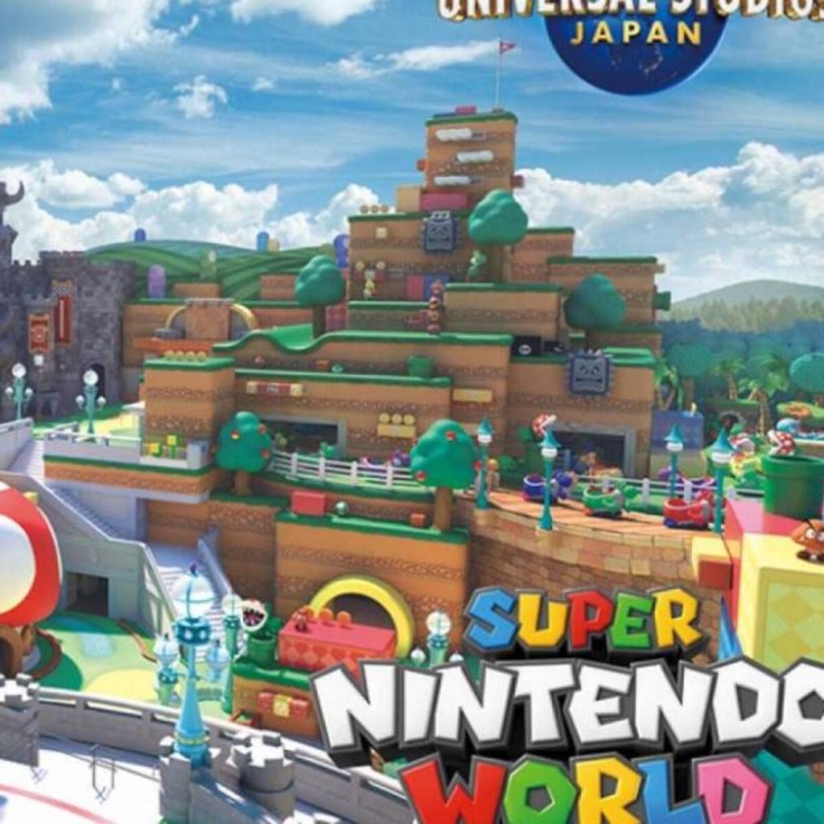¡Disfruta de un tour virtual totalmente gratis del nuevo Super Nintendo World!