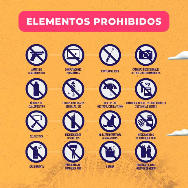 Los Bunkers En La Quinta Vergara (elementos Prohibidos)