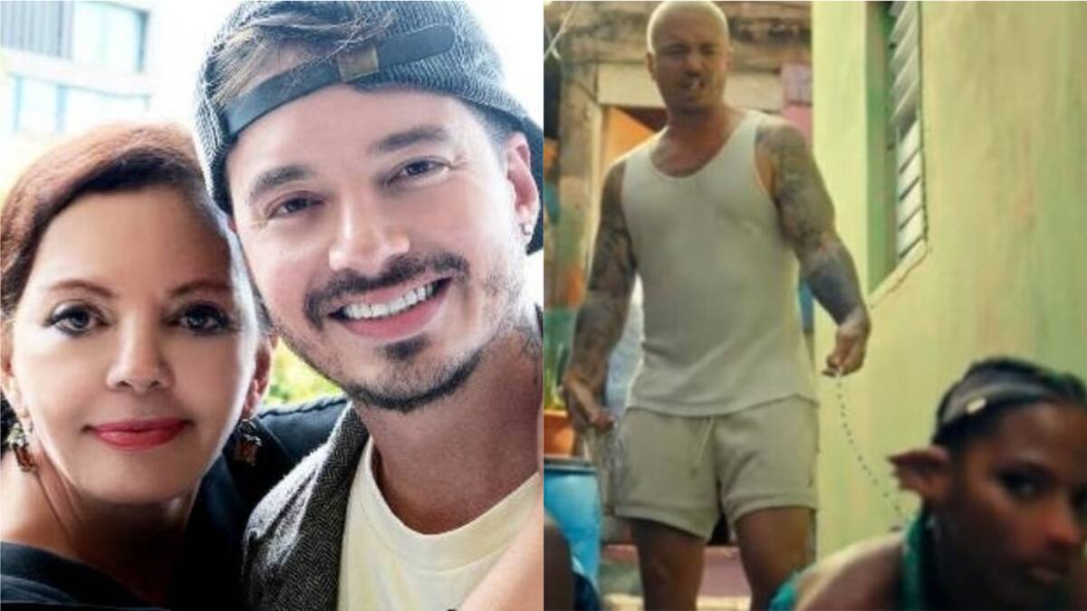 ¿Qué opinó la mamá de J Balvin sobre el videoclip de «Perra»? ¡Lo regañó ante las cámaras de la TV!