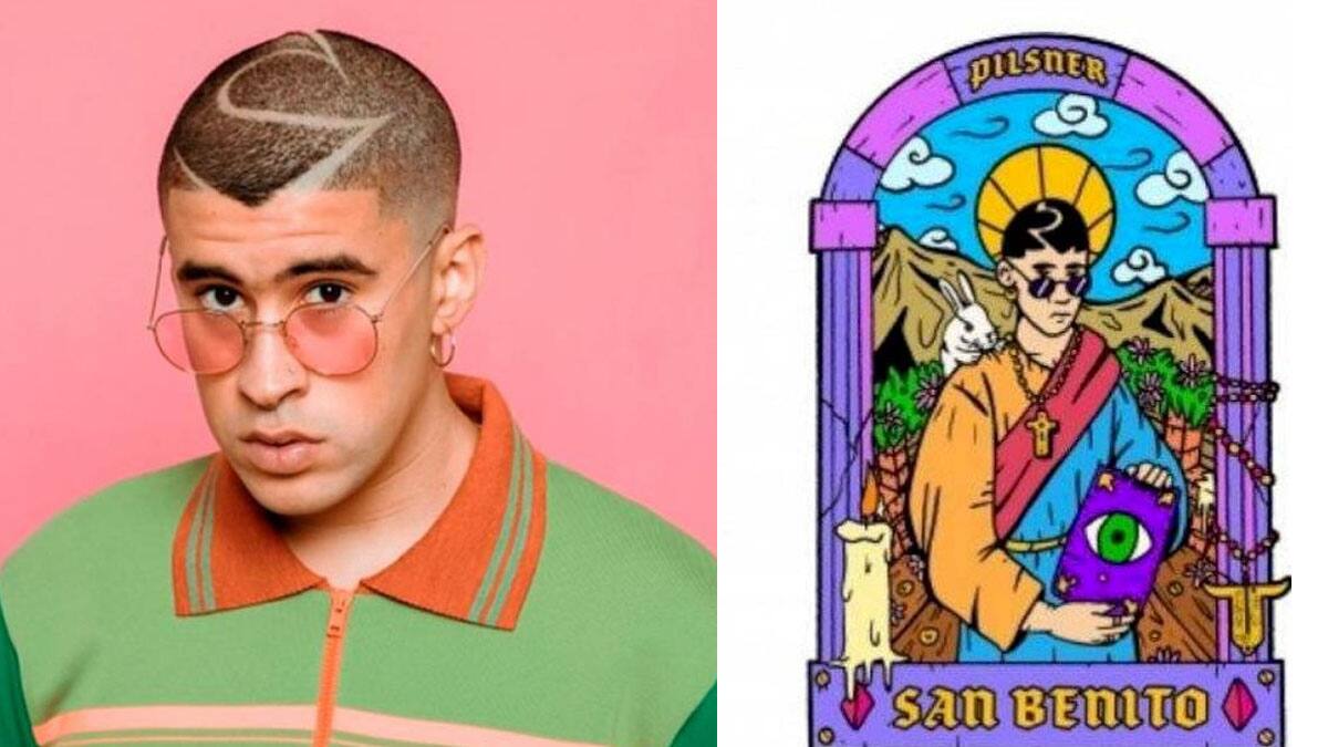 Bad Bunny demandó a una cevercería de Estados Unidos por uso ilegal de su imagen y marca